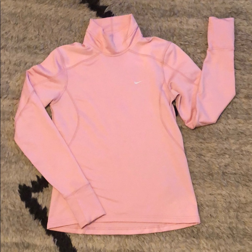 Nike pale pink running shirt size small